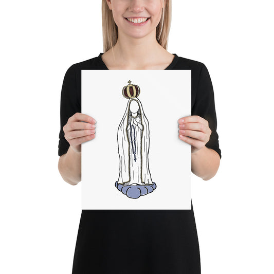 "Our Lady of Fatima" - Print Only