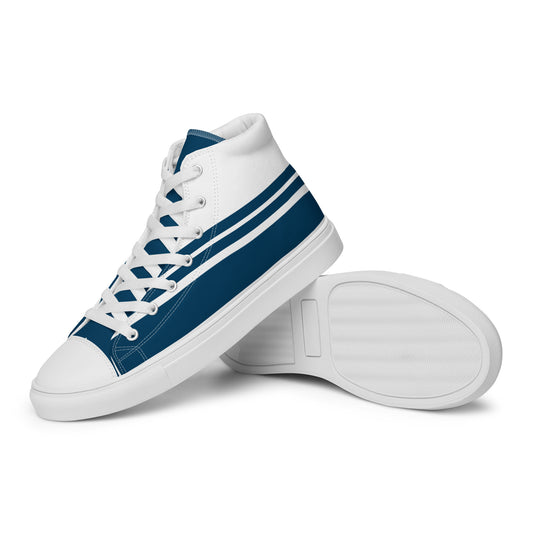 Walking with the Saints | St. Teresa of Calcutta—Men’s high top canvas shoes