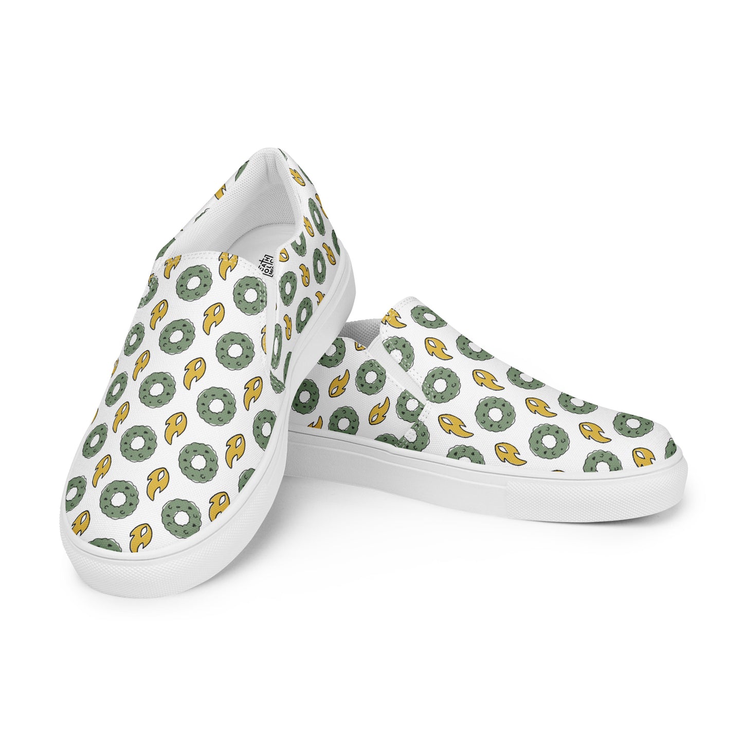 Walking with the Saints | St. Lucy of Syracuse—Men’s slip-on canvas shoes