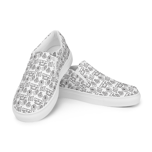 "Walking with the Saints | Joyful Mysteries" – Men’s Slip-On's