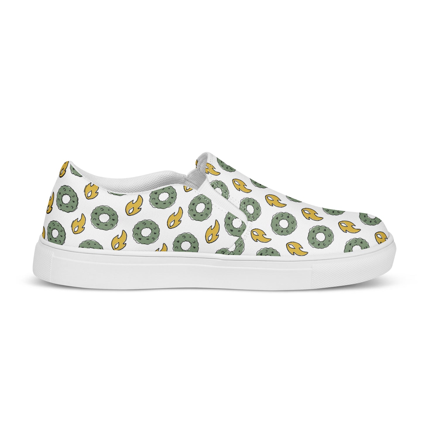 Walking with the Saints | St. Lucy of Syracuse—Men’s slip-on canvas shoes