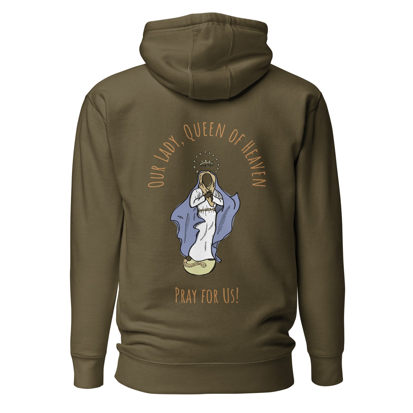 "Our Lady, Queen of Heaven" - Unisex Hoodie