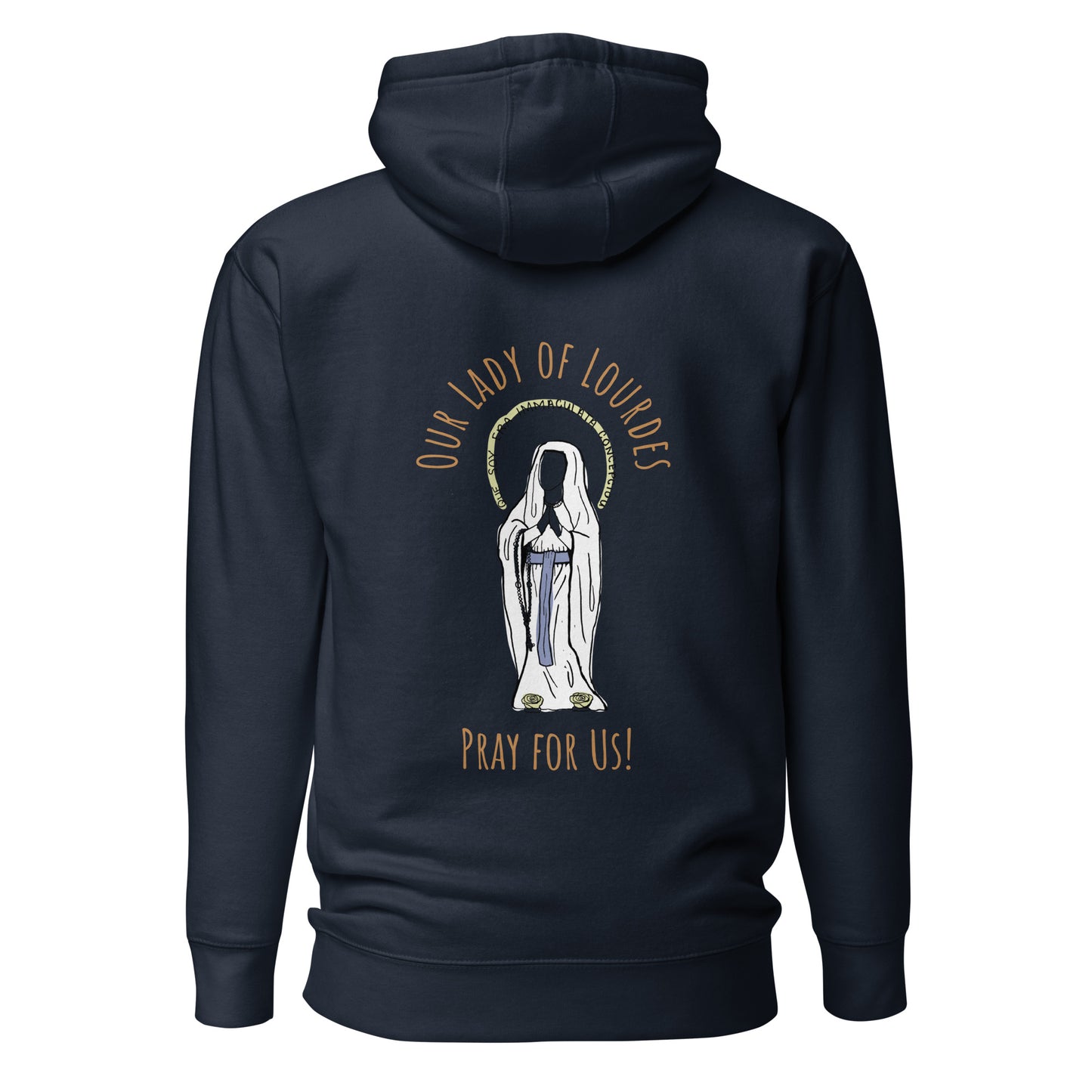 "Our Lady of Lourdes" - Unisex Hoodie