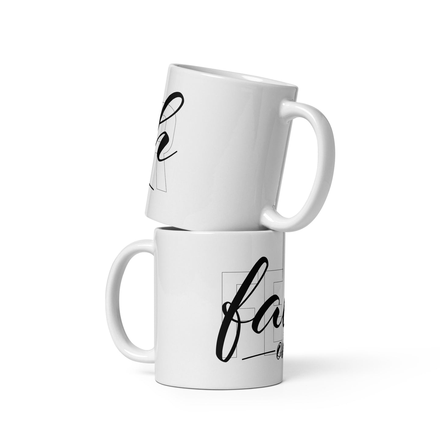 "Faith Over Fear" - White Mug