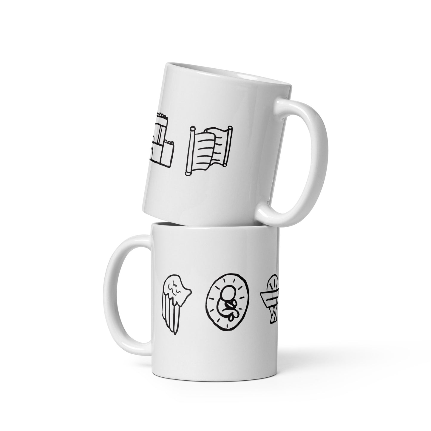 "Jesus AND Coffee | Joyful Mysteries" – White Mug