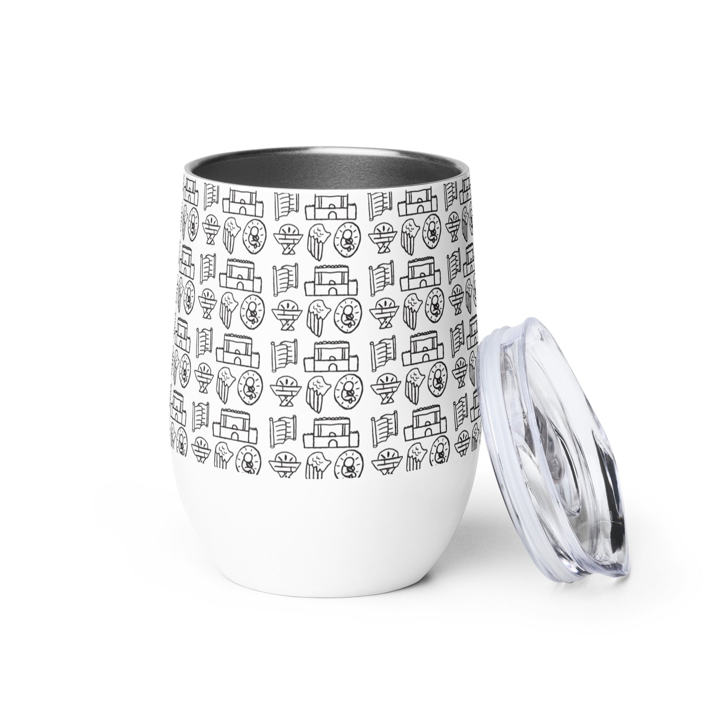 "Joyful Mysteries" – Wine Tumbler