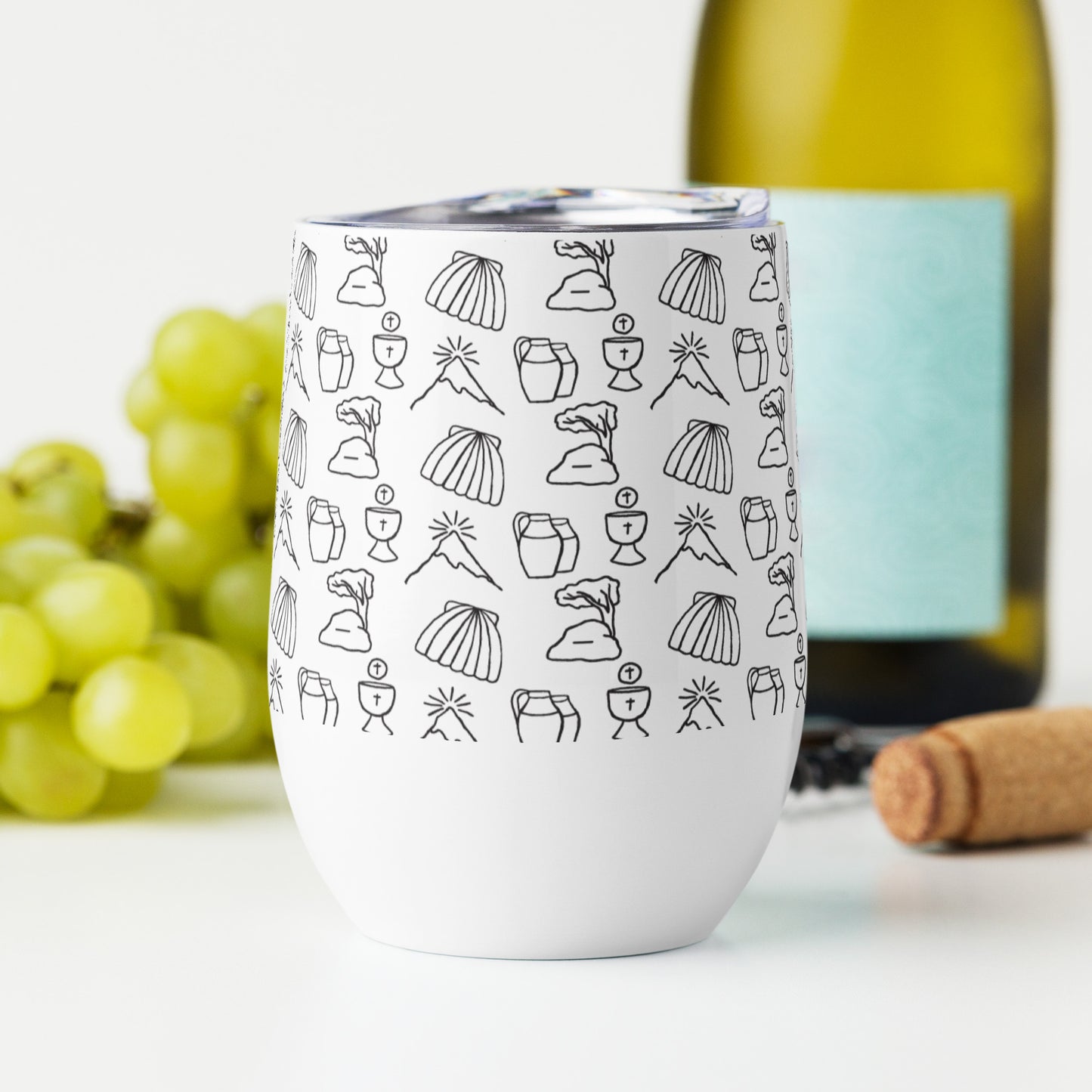 "Luminous Mysteries" – Wine Tumbler