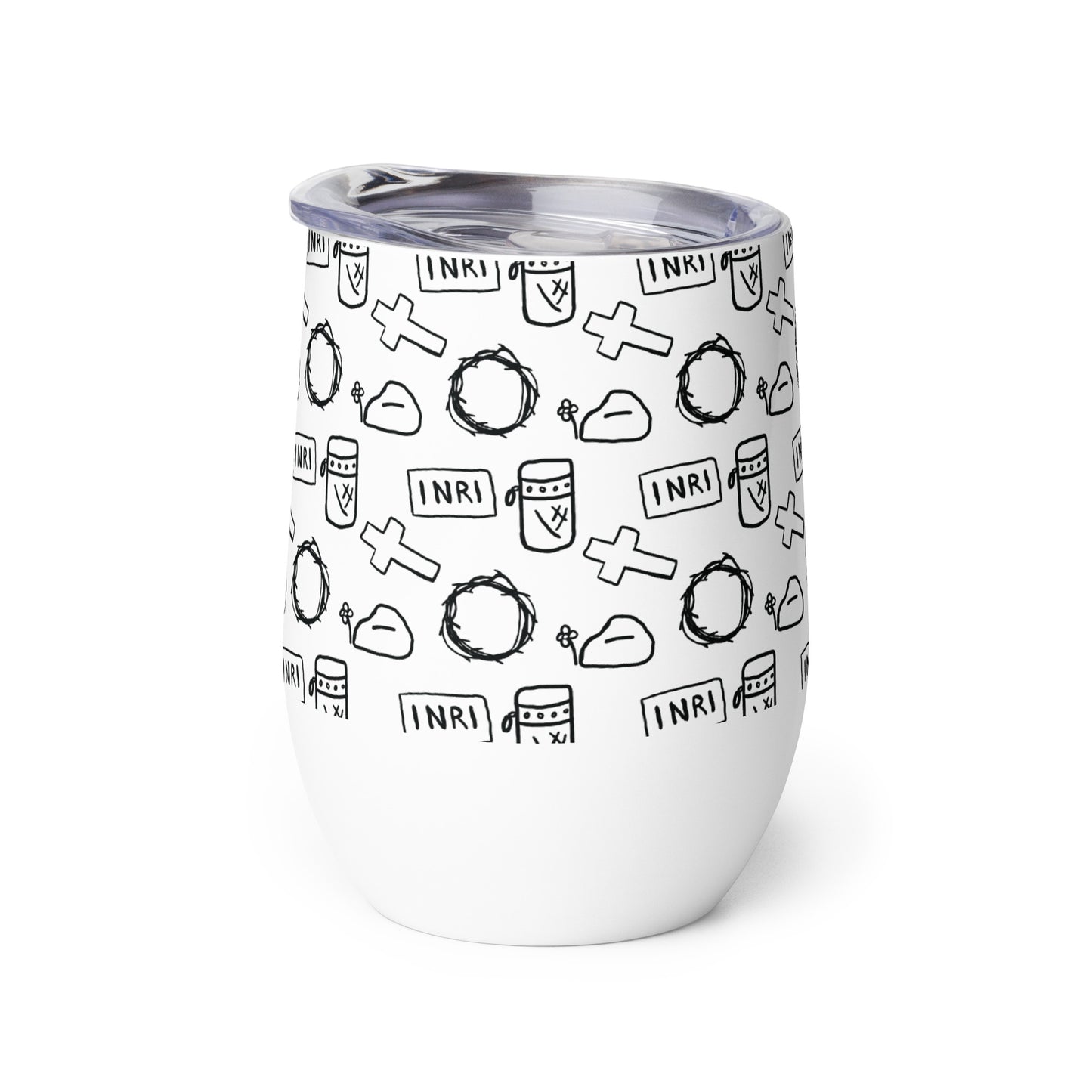 "Sorrowful Mysteries" - Wine Tumbler