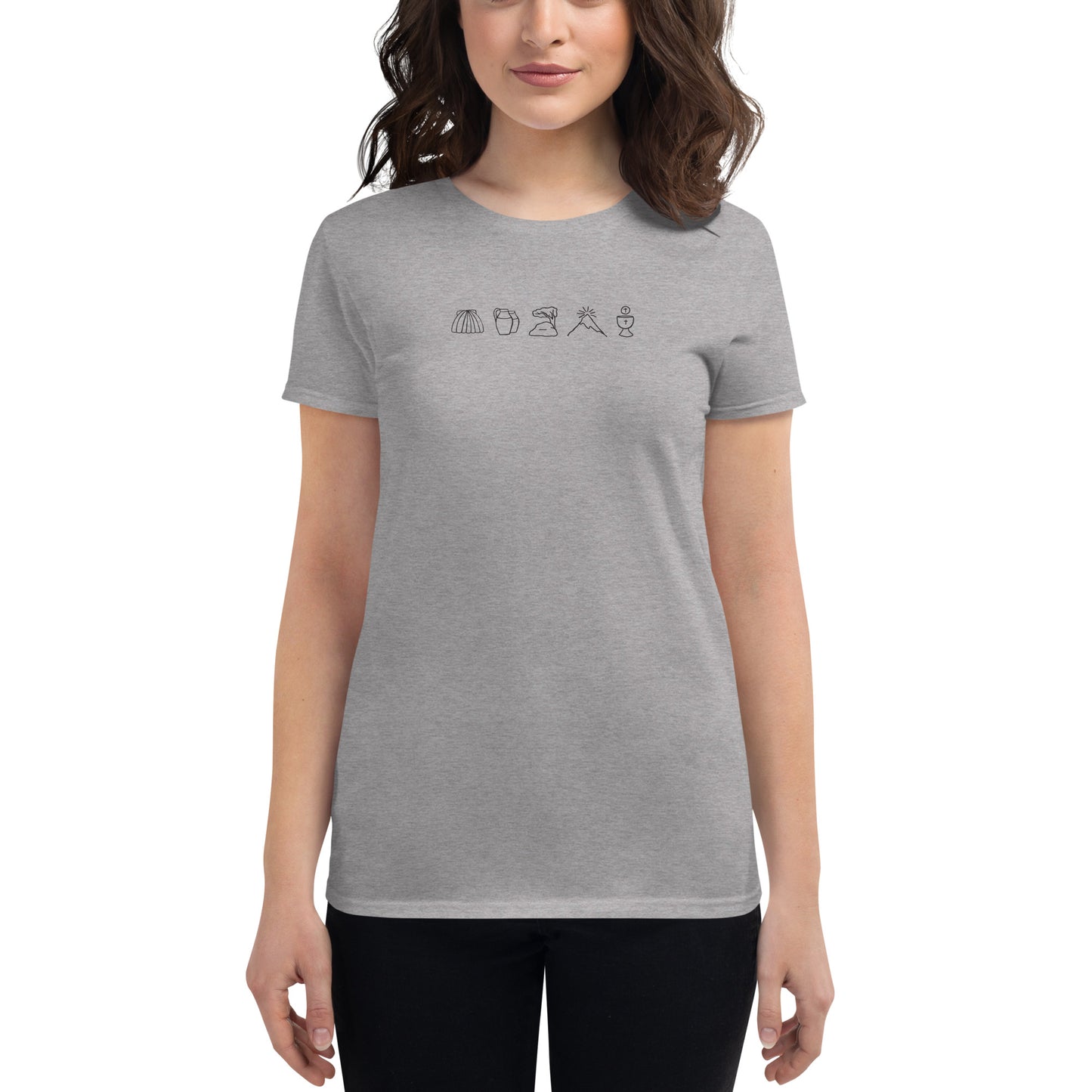 "Luminous Mysteries" – Women's Premium Tee