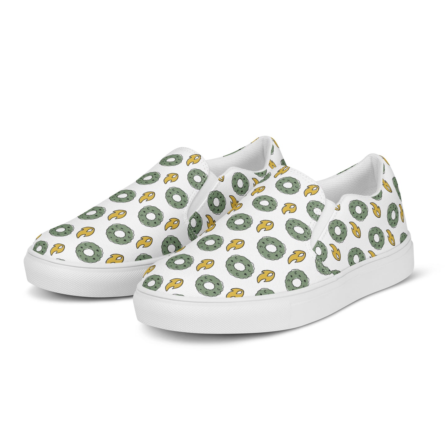 "Walking with the Saints | St. Lucy of Syracuse" - Women’s Slip-Ons