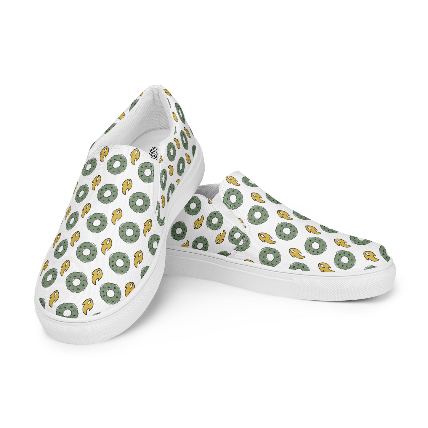 Walking with the Saints | St. Lucy of Syracuse—Women’s slip-on canvas shoes