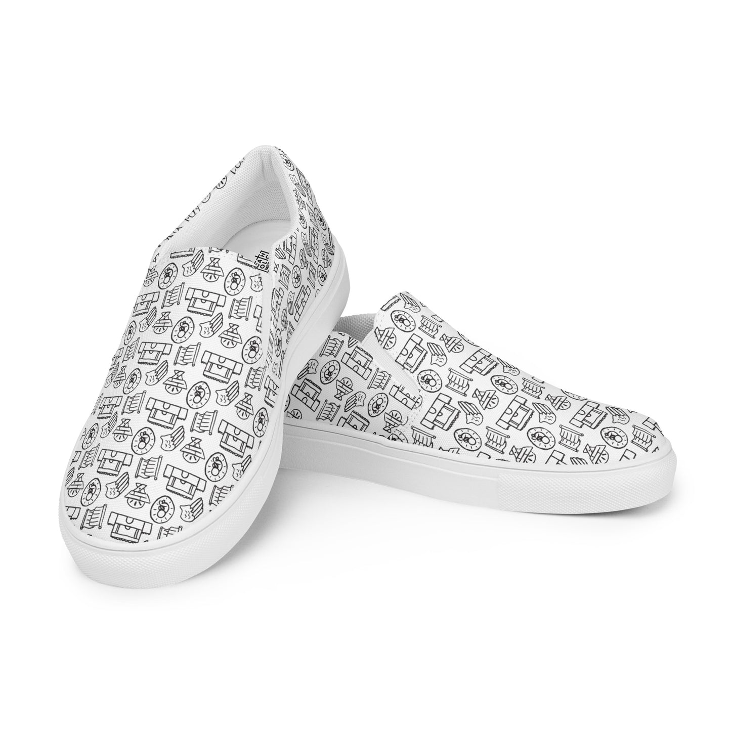 "Walking with the Saints | Joyful Mysteries" – Women’s Slip-On's