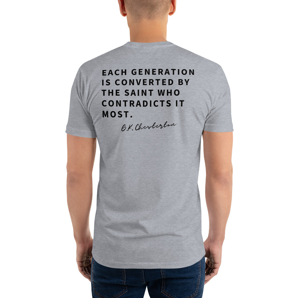 "I Contradict" - Men's Short Sleeve T-shirt