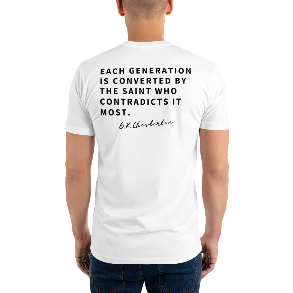 "I Contradict" - Men's Short Sleeve T-shirt