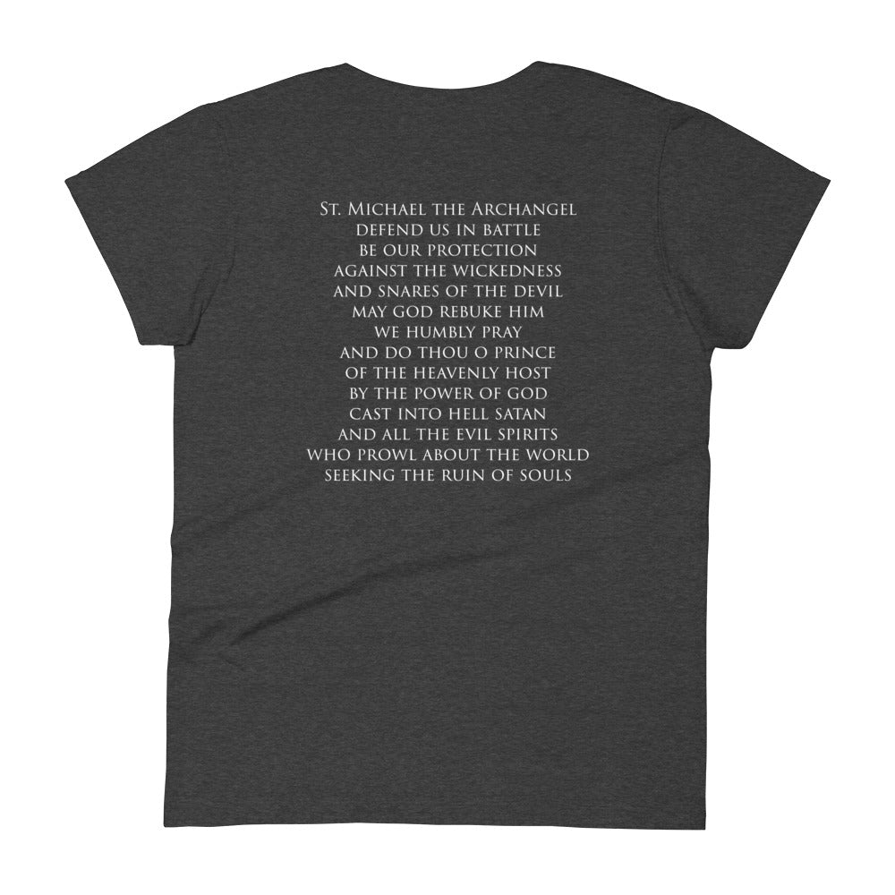 "St. Michael the Archangel" - Women's short sleeve t-shirt